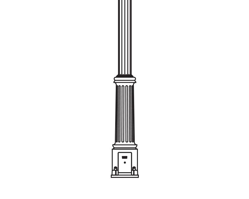 Anchor Base Post (713-)